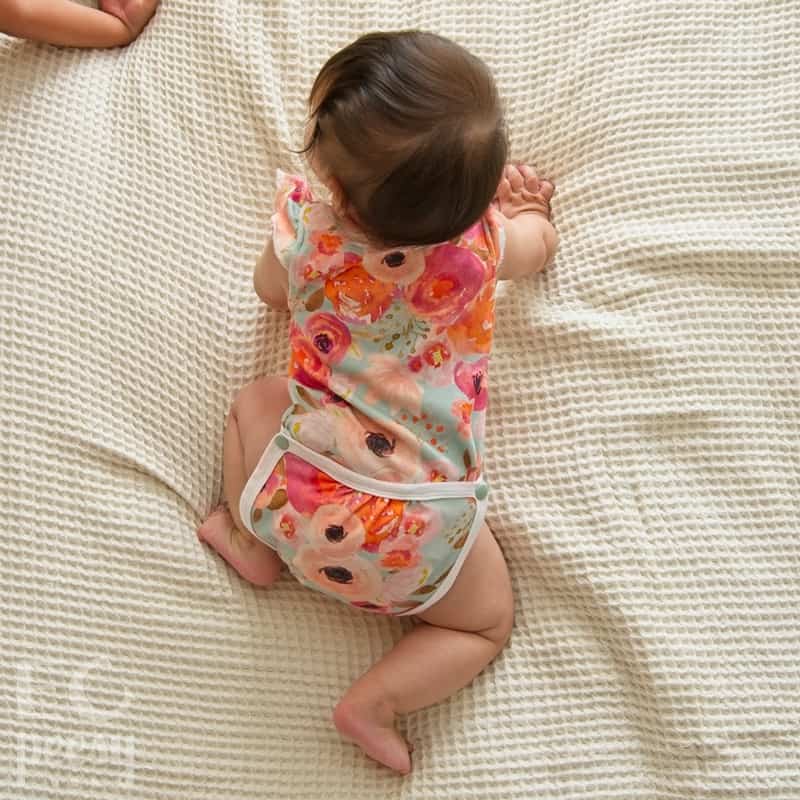 Eviry Co Drop-flap Baby Bodysuit