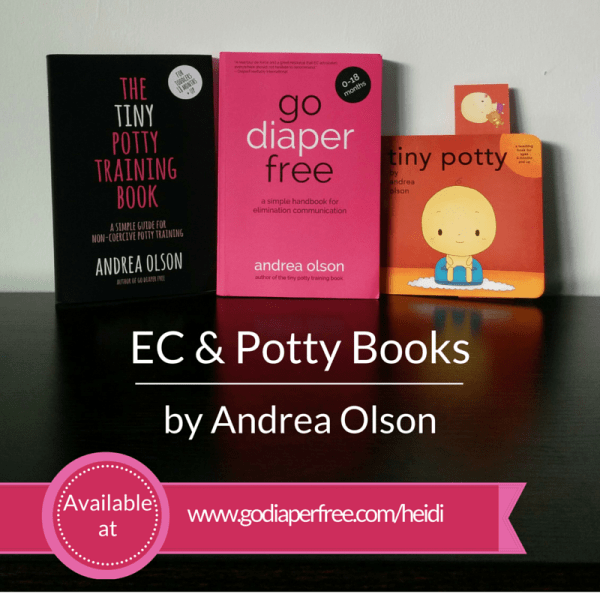 Books on EC and Potty Training by Andrea Olson