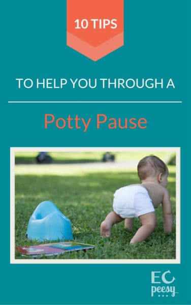 10 Tips to Help You Through an Elimination Communication Potty Pause
