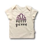 Potty Queen T-Shirt by Komfi Baby