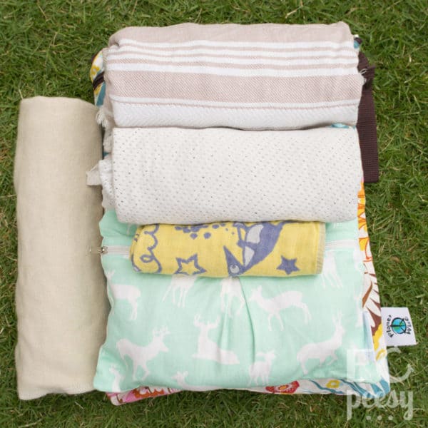 Pack Diaper Bag EC Newborn Blankets