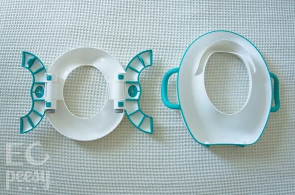 OXO Tot Travel Potty and Sit Right Toilet Seat Reducer Back