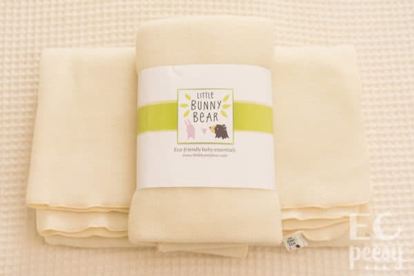 Organic Wool Puddle Pads from Little Bunny Bear