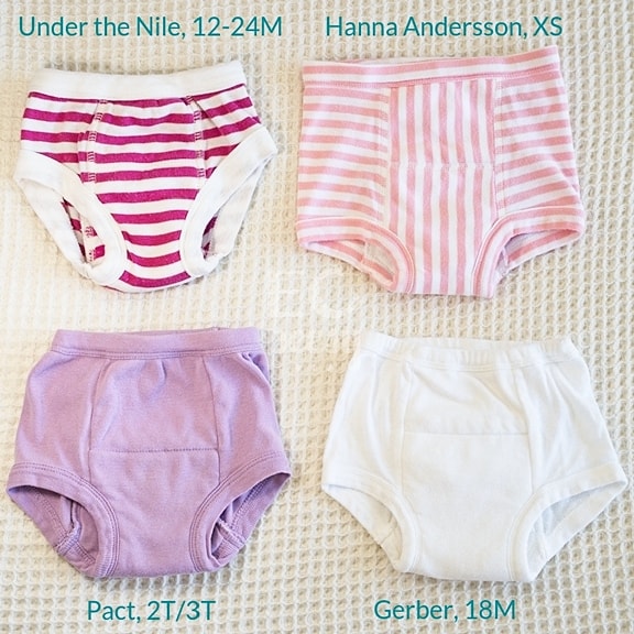 Hanna Andersson, Other, Moon And Back By Hanna Andersson Toddler Training  Underwear Pack Of 3 Size Sma