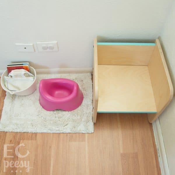 Montessori Potty Station - Toilet Learning Toddler