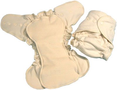Loveybums Organic Cotton Fitted Diapers