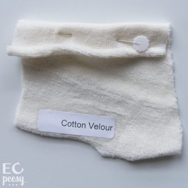Organic Cotton Velour Swatch